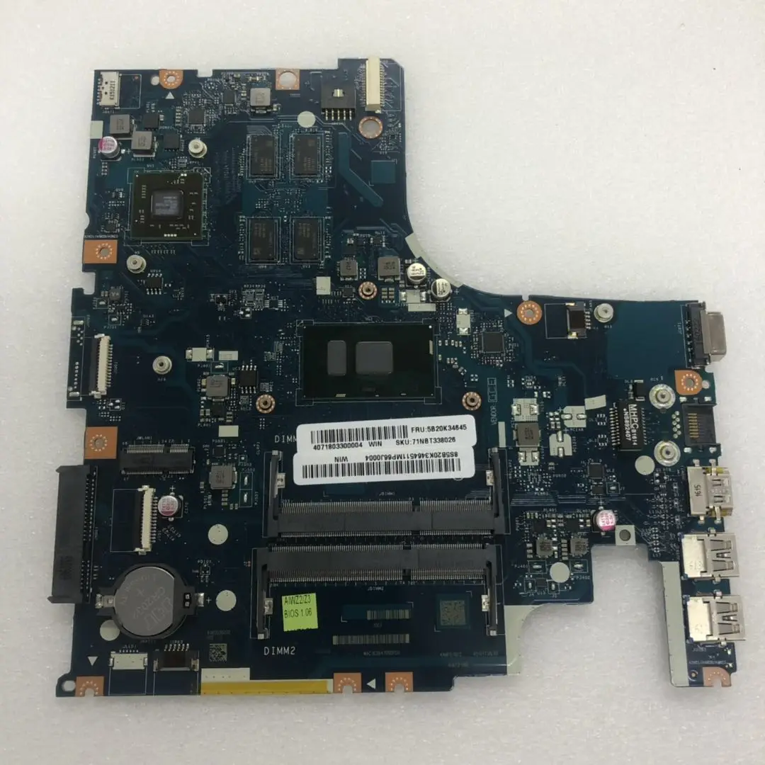 Применимо к материнской плате компьютера 500-15ISK I3-6100U VGA(2G) LA-C851P FRU 5B20K34585 5B20K34594 5B20K34597