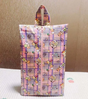 Стич Единорог Мода Аниме Портативный Дорожная Сумка многоразовые Tote Складные Сумки Багаж обувь сумки для хранения новые - Цвет: see chart