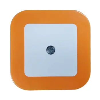 

Light Sensor Control Night Light Mini EU US Plug Novelty Square Bedroom lamp For Romantic Colorful Lights