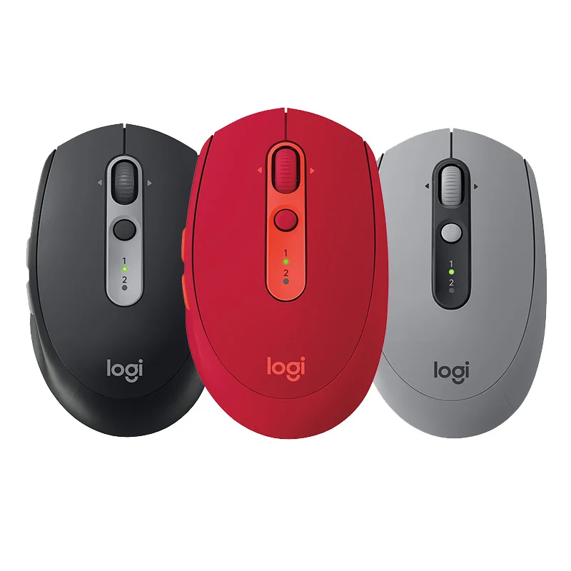 Беспроводная Бесшумная мышь Logitech M590 2 4 ГГц Универсальный Двойной режим 1000