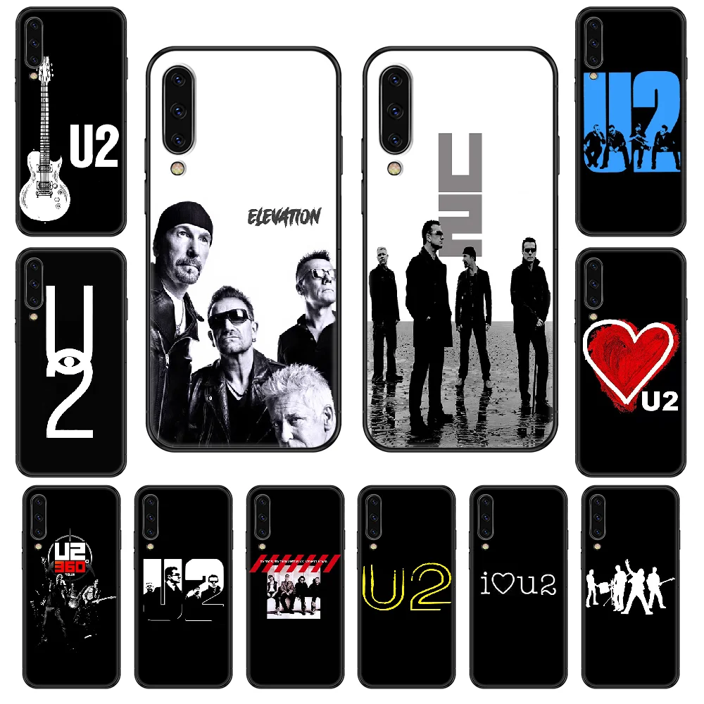 Чехол u2 два Дэвида Hewson Band для телефона Samsung Galaxy A 3 5 8 9 10 20 30 40 50 70 E S Plus 2016 2017 2018 2019