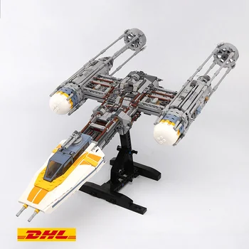 

In Stock Brick Y-Wing Starfighter 75181Building Blocks For Boys And Girs Assemble