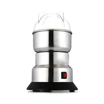 

200W Multifunctional Stainless Steel Electric Coffee Beans Nut Herb Spice Grinder 220V Portable Cereal Grain Milling Machine