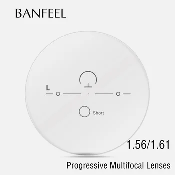 

1.56 1.61 Index Multi Focus Progressive Lens CR-39 Prescription Myopia Presbyopia Eye Glasses Lens Photochromic Resin Lens