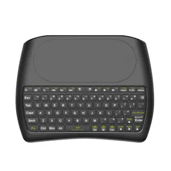 

2.4Ghz Mini Wireless Keyboard Full Screen Mouse Touchpad Handheld Remote Control With Colorful Led Backlight For Android T