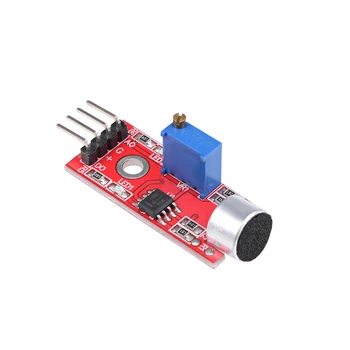 

uxcell Microphone Sound Sensor Voice Detection Module with Digital and Analog out for Arduino DIY