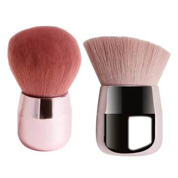 

2pcs Makeup Brushes Mini Multi-function Mushroom Design Portable Blusher Brush Foundation Brush for Girls