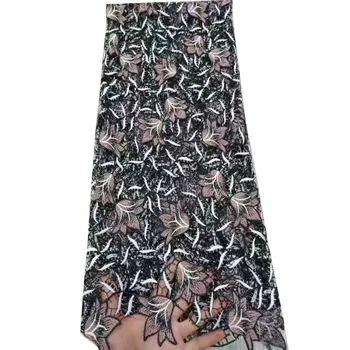 

XIUYSAI Guipure Lace Cord Lace Fabric High Quality Nigerian Lace Fabric 2020 African French Water Soluble Cord Lace For Wedding