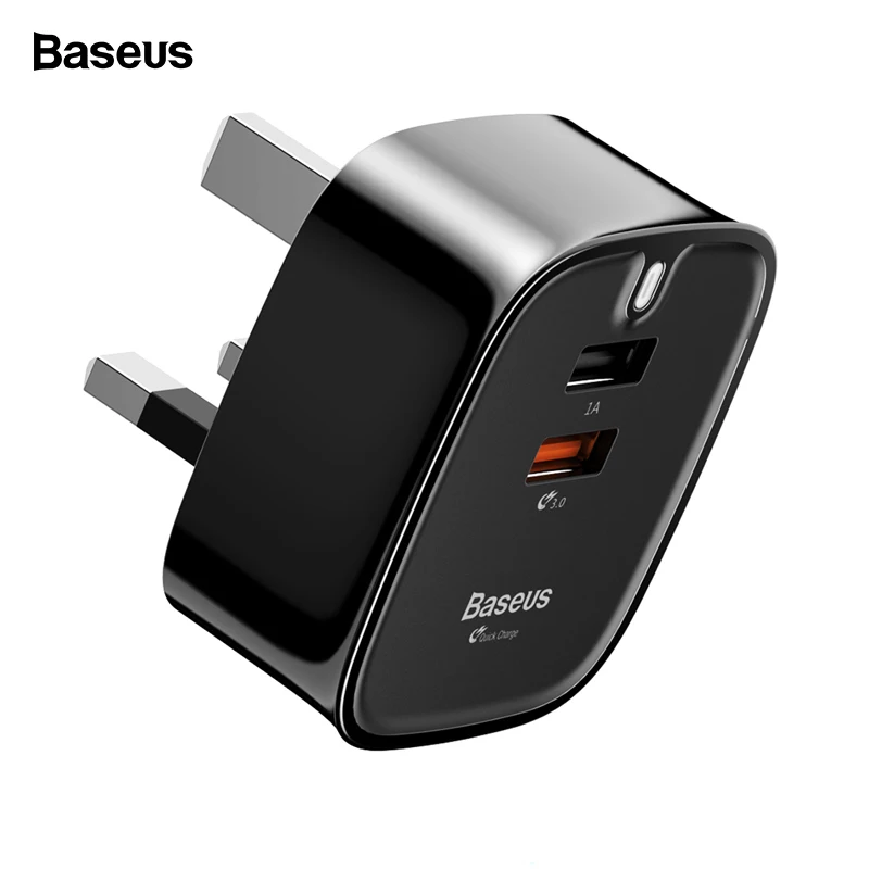 Baseus USB Charger Quick Charge 3.0 Turbo Wall Charger UK