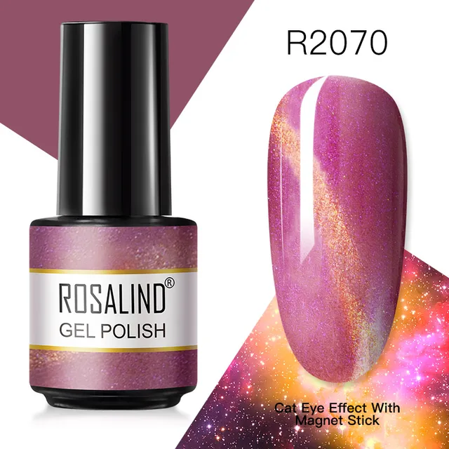 ROSALIND Gel Nail Polish 7ML Matte Base Top Coat For Soak Off Gel Polish UV LED Gel Semi Permanent Varnishes Design Nail Art RAR2070
