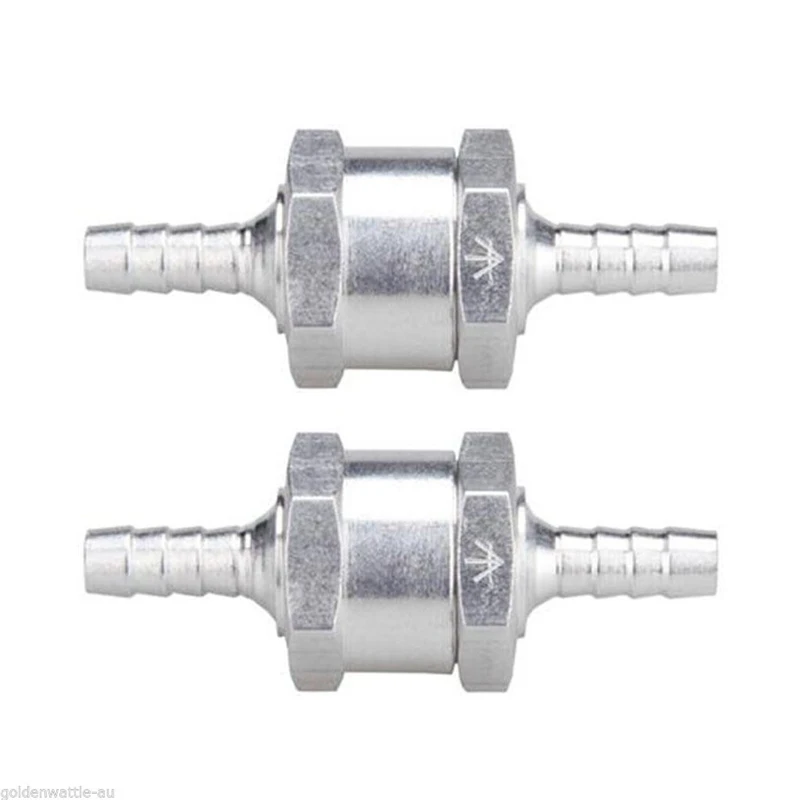 

Hot Sale 2pcs 6MM Non-Return One Way 1/4 Inch Air Fuel Oil Check Valve crude oil engine Gas