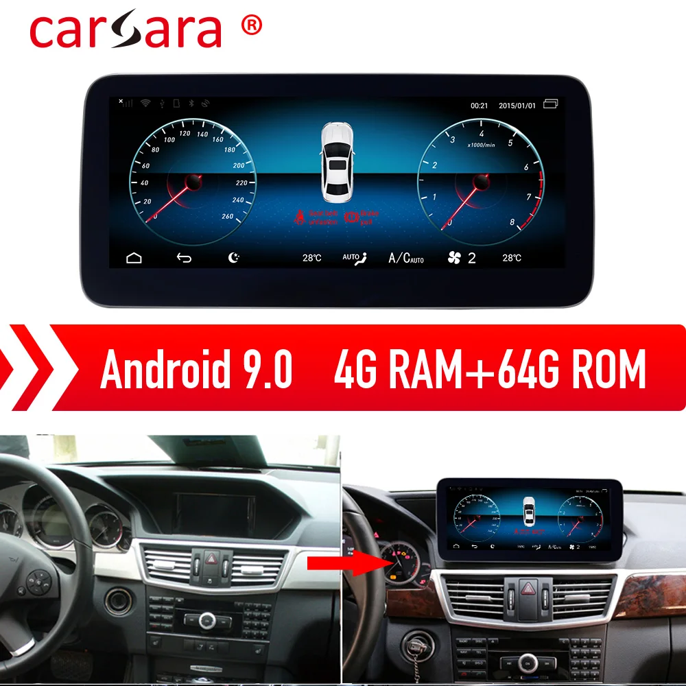 ##BUY Mercedes E Class W212 S212 E250 Android 9.0 Navigation Tablet Touch Screen Entertainment System