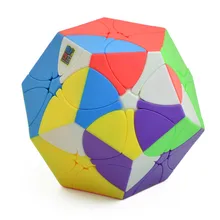 Moyu – Cube magique Rediminx et Mégaminx pour adulte et enfant, jouet éducatif sans autocollant de type puzzle idéal pour la salle de classe,
