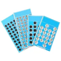 Metal Snap Buttons Black Silver  Fasteners Press Button 8/10/12/14/16mm Iron Stud Plating Round Button Garment Sewing Accessorie 2