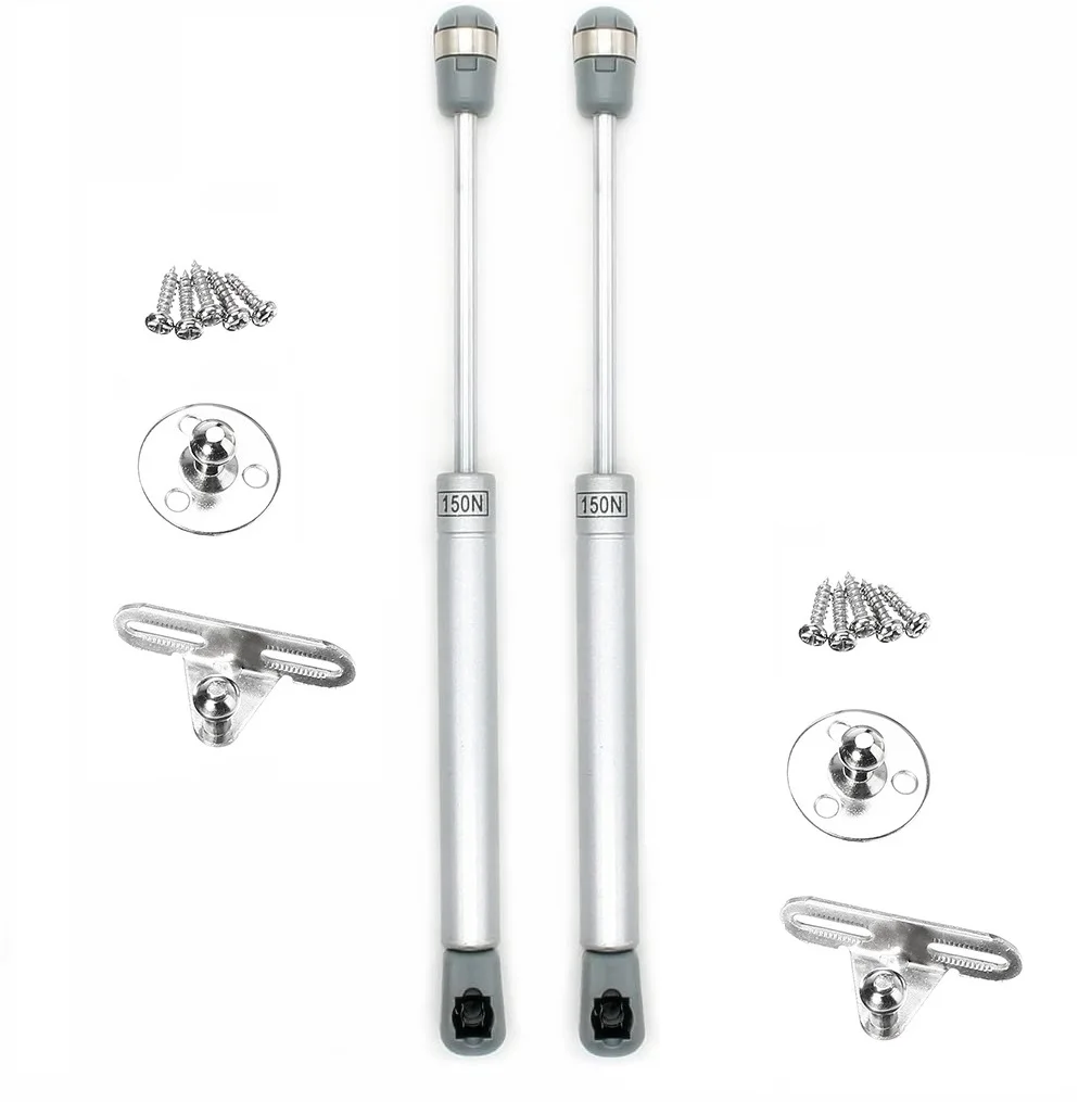 2X 150N Gas Spring, Lifting Support, Cover Support, for Kitchen Cabinet Door Support