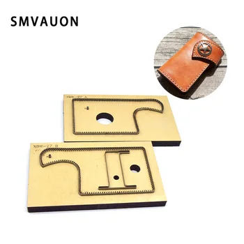 

Wooden Die Cut Customized Car Key Pendant Leather Mold Punch Tool Laser Mold Suitable For Common Cutting Die Machines