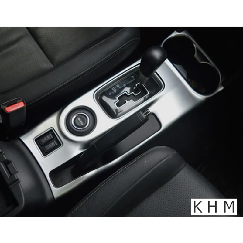 For Mitsubishi Outlander 2015 2016 2017 2018 chrome Console rear seat CUP Holder cover trim 1pcs for Car-styling Car-covers | Автомобили и