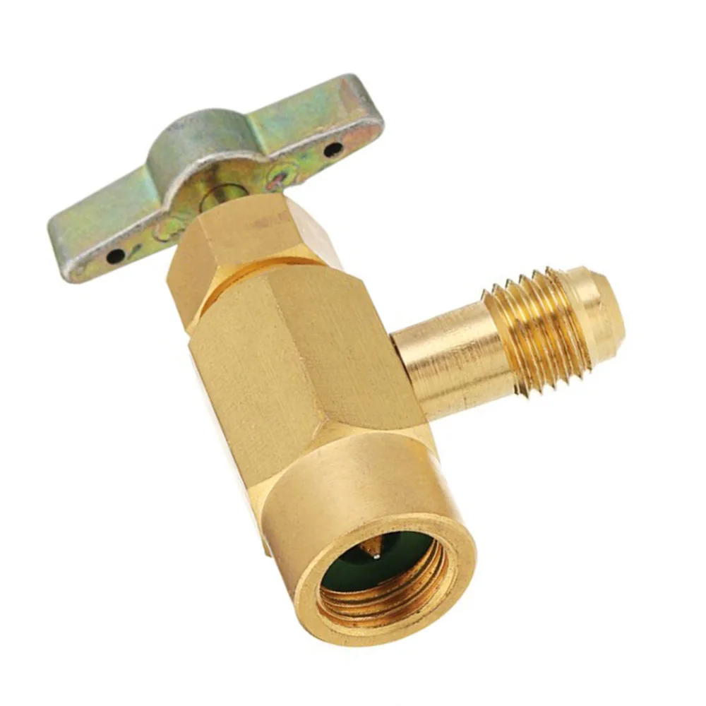 R1234yf R134a R12 хладагент может нажмите адаптер 1/4SAE 1/" части комплект