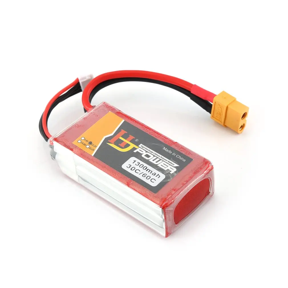 HJ 7,4 V 1300MAH 45C 2S Lipo аккумулятор XT60 разъем Перезаряжаемый для RC гоночный Дрон вертолет модель автомобиля лодки