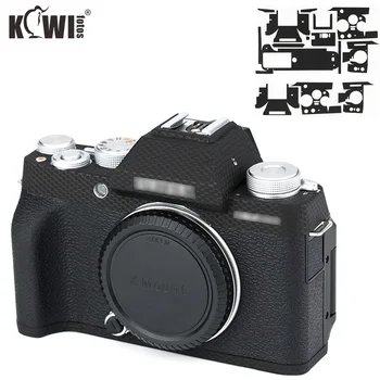 

Kiwi Anti-Scratch Camera Body Sticker Protective Skin Film Kit For Fuji Fujifilm X-T200 XT200 Anti-Wear Protector Matrix Black