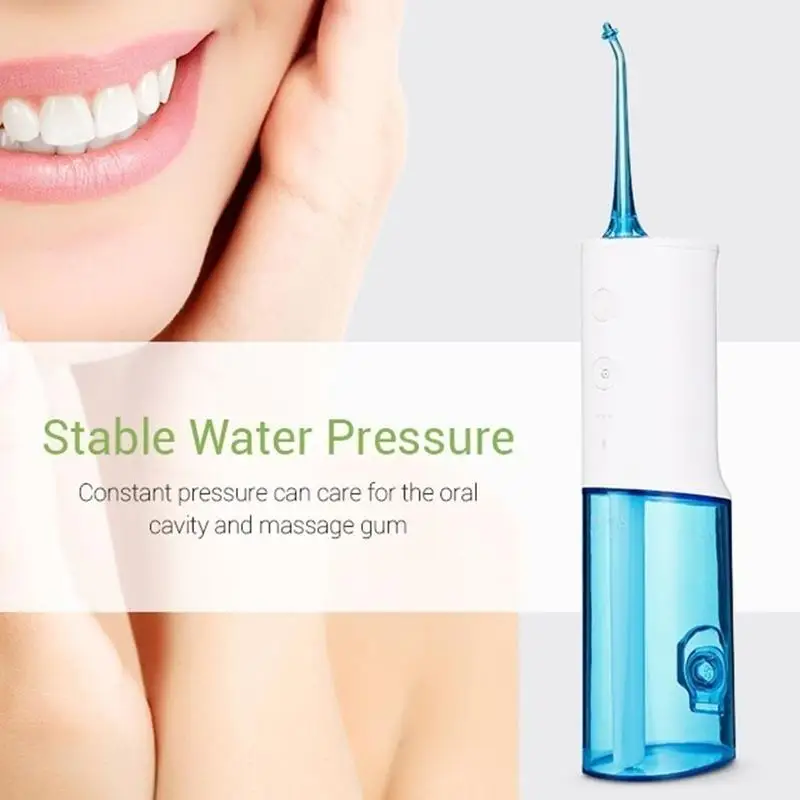 Ирригатор для полости рта переносная зубная Вода Flosser для Xiaomi Mijia перезаряжаемый ирригатор для струи воды Чистка полости рта Отбеливание зубов