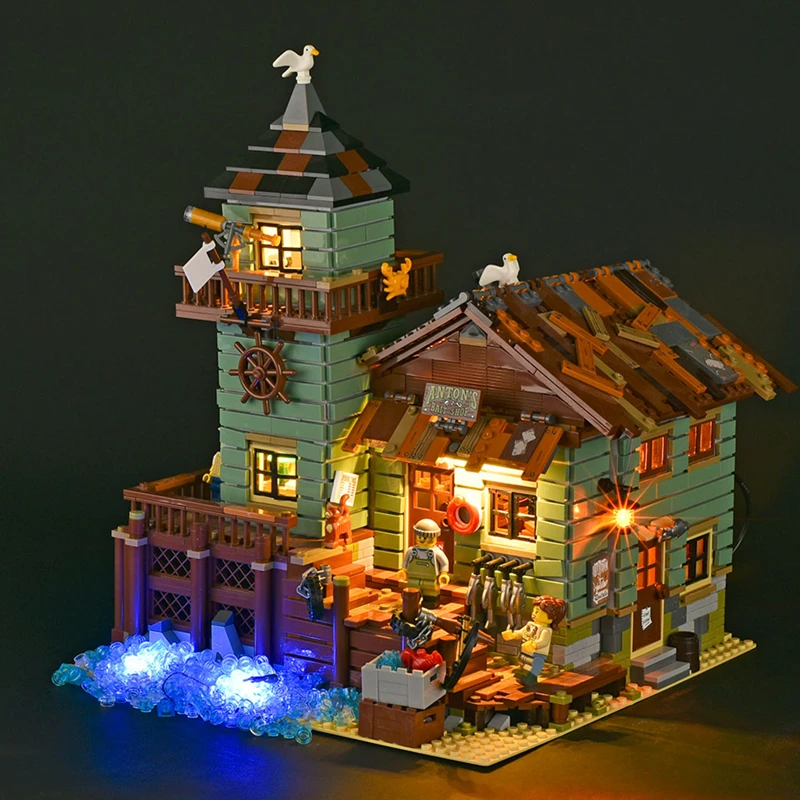 In Stock 16050 The Old Fishing Store 2109pcs City Creator Street View MOC Model Building Blocks Compatible with 21310 SY1147