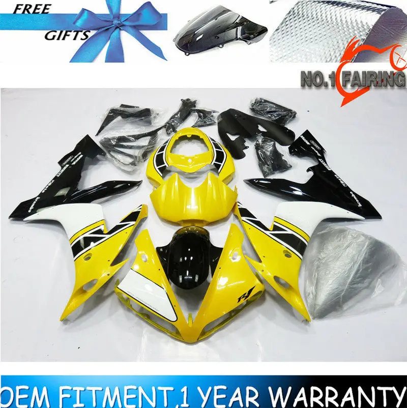 

ZXMT Painted Fairing Kit Bodywork For Yamaha YZF R1 2004-2006 05 ABS Injesction Molded UV light curing paint