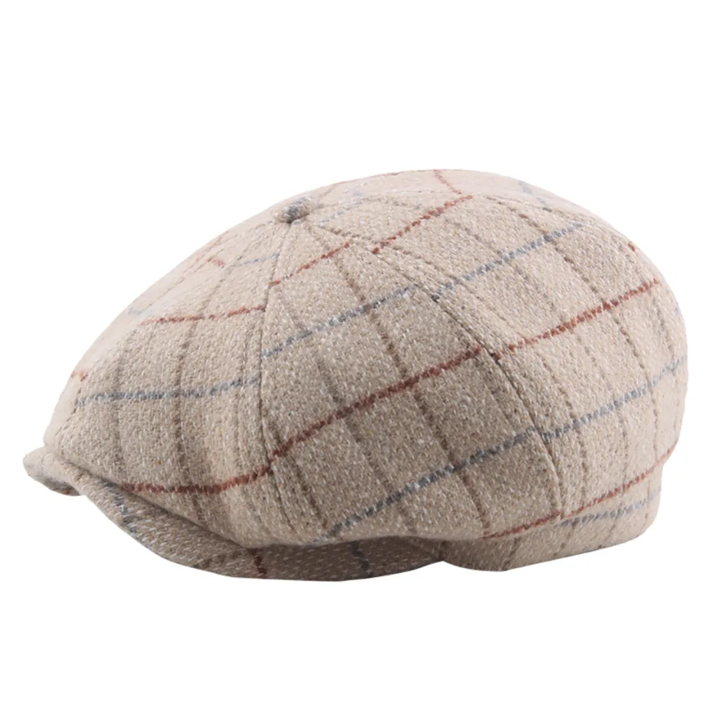 Мода Осень/Зима мужская теплая Шапка винтажная Шапка Модный берет художника Шапка Женская Зимняя Шапка Gorro Invierno Hombre