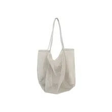 Унисекс Высококачественная сетчатая сумка-мессенджер пляжная большая емкость ручки сумки сумка для покупок женская сумка на плечо