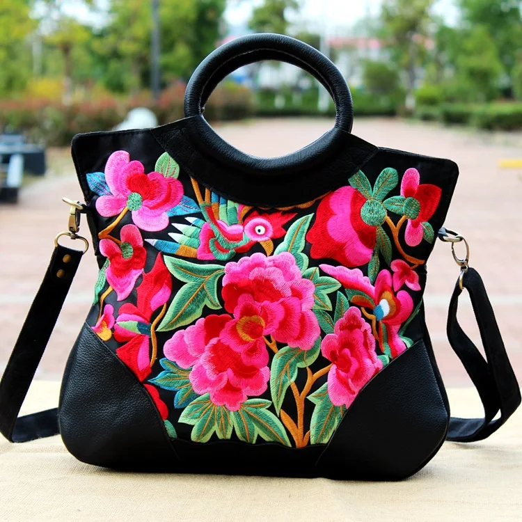 

NEW Mother use canvas a bag of women High capacity print Fashion Canvas Hasp Folk-Custom Purse Shoulder Tote Handbag Casual Bag