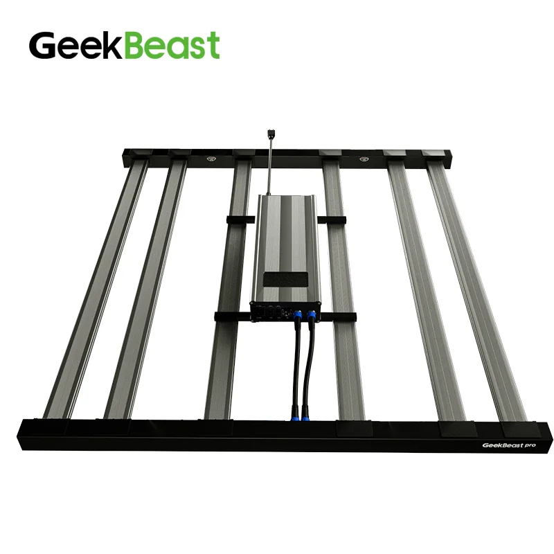 Even PPFD Geekbeast pro 630W light bar 3000K 3500K led grow lm301b/h UV IR switch smart app control for 6*6 tent | Освещение