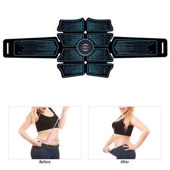 

EMS Wireless Muscle Stimulator Electric Weight Loss Trainer Abdominal Sticker Slimming Belt Abdominal Muscle Sticker