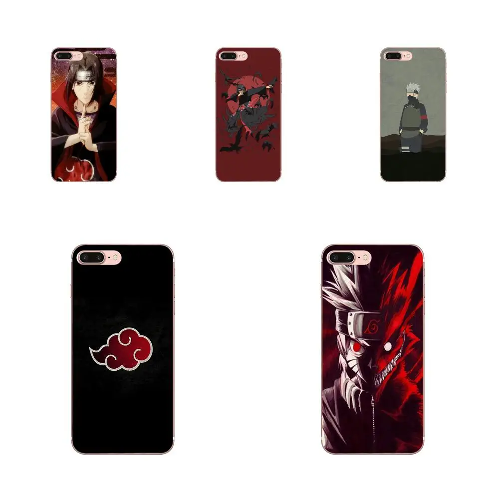 Naruto Akatsuki Clan Cloud Symbol Printed For LG G3 G4 G5 G6 G7 K4 K7 K8 K10 K40 K50 Q6 Q60 V10 V20 V30 V40 Nexus 5 5X 2017 | Мобильные
