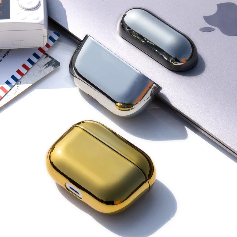 

Electroplate Case for Airpods Pro Case Candy Color Cover for Airpods 2 1 3 Stylish Wireless Bluetooth Earphone Bags