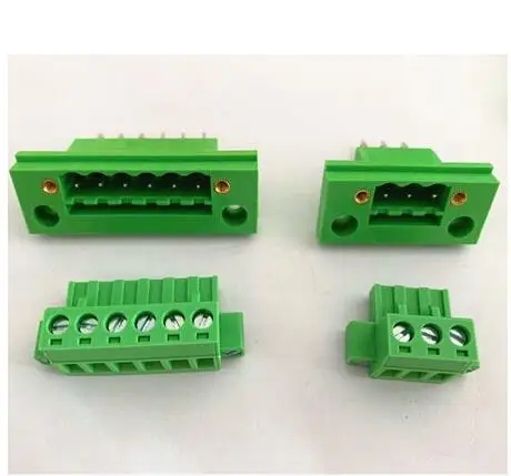 10 пар настенные клеммы 2edgwb 5. 08 2P 10P винтовые PCB|connector block|wall connectorconnector terminal |