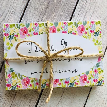 

Personalize Thank You Card, Thank you for supporting my small business note cards, thank you for shopping cards