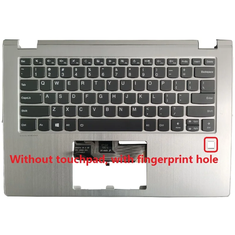 Teclado dos Eua para Lenovo Superior com Backlight Teclado dos Eua Novo Yoga Palmrest Case 530-14 530-14ikb 530-14arr - Imagem 6