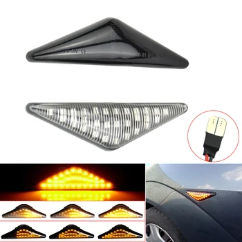 

2Pcs Repeater LED Side Marker Lamp Blinker For Mondeo Mk3 Car Turn Signal Lights Indicator For Ford Focus Mk1