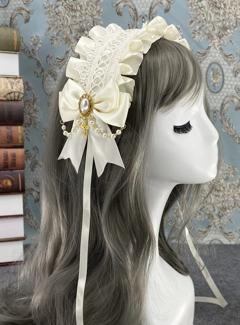 Cosplay&ware Lovely Sweet Hair Hoop Anime Maid Cosplay Headband Lolita Lace Flower Headwear Accessory Hand Made -Zentai shop online H244717f4f83b4ed5adf3e5c7c14bd62bK.jpg