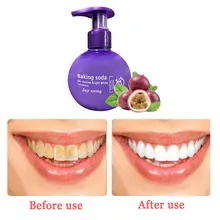 Пищевая Сода зубная паста черника отбеливающая зубная паста с пресс типа большой емкости зубная паста