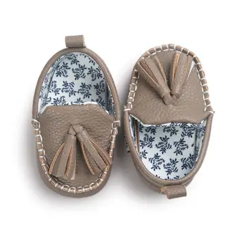 

Winter Autumn Girl Boy Baby Shoes Moccasin First Walkers Tassel Kids Toddler Shoes Mocca Leather Prewalker Shoes Soft Sole S2