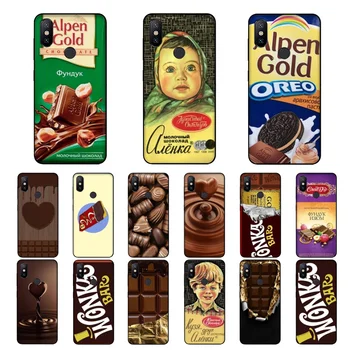 

NBDRUICAI Alenka Wonka Chocolate Bar High Quality Phone Case for Xiaomi 8 9 se 5X Redmi 6pro 6A 4X 7 5plus note 5 7 6pro