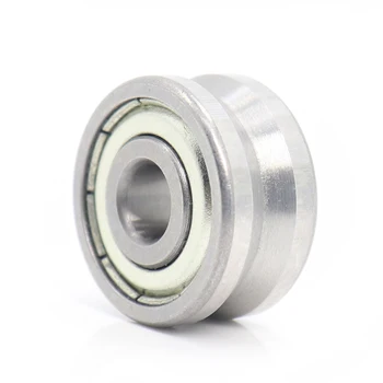 

LV62010 ZZ bearing wheel 1PC 6*20*10mm LV series V groove pulley Traces walking guide rail bearings roller LV62010ZZ