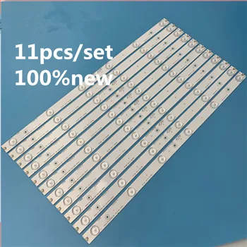 

New Kit 11 PCS/set 6LEDs 503mm LED backlight strip for 50Inch TV RSAG7.820.6311/ROH LED50EC620CA HD500DU-B01