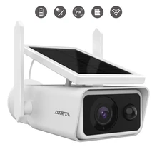 Уличная Беспроводная ip-камера солнечное зарядное устройство камера безопасности 1080P Full HD WiFi CCTV Камера PIR сигнализация обнаружения приложение iCsee