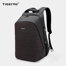 Рюкзак Tigernu мужской для ноутбука 15 6 дюйма с USB портом зарядки|backpack