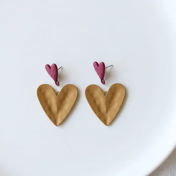 

10 PCS Fashion Metal Alloy Spray Paint Stud Earrings Setting DIY Accessories For Jewelry Making