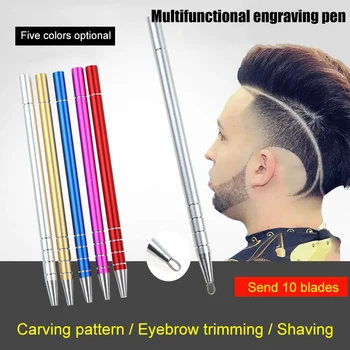 

2019 Hair Engraving Pen Barbers Razor Shaver for Beard Eyebrow Shaping Shaving Styling Tool