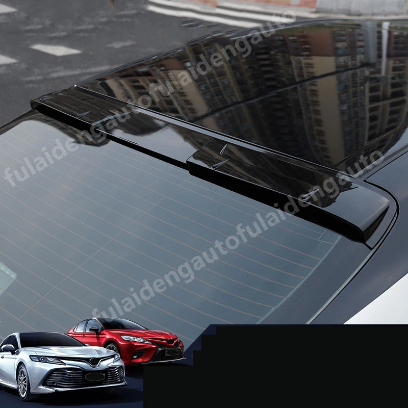 Для TOYOTA CAMRY- LE SE XSE XLE VIP глянцевый черный Задний оконный спойлер на крышу автомобильные аксессуары