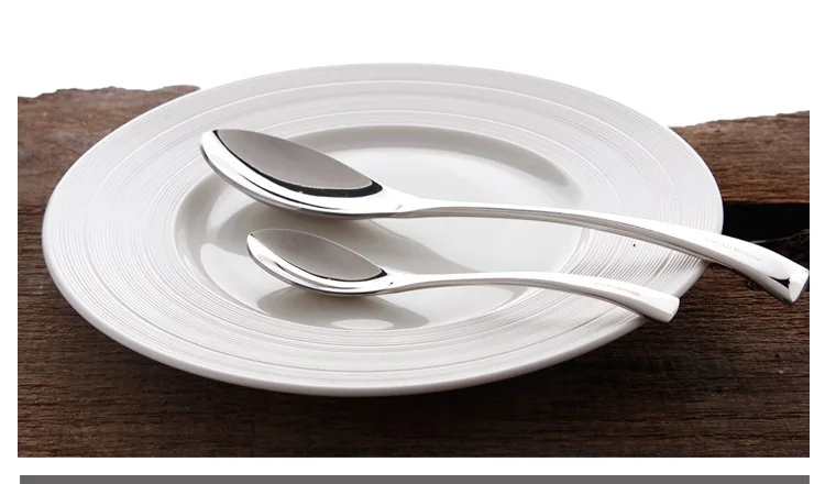 Mu cheng Home 304 Stainless Steel Knife, Fork And Spoon Western Food Tableware Set Fork Spoon Steak Knife Coffee Spoon Fork